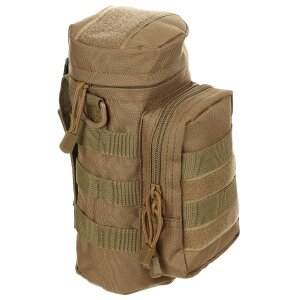 sacoche outdoor, ronde, "MOLLE", coyote tan