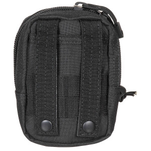 Sacoche multi-usages Trekking, "MOLLE", noir