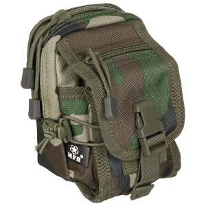 sacoche multi-usages Outdoor, "MOLLE", woodland