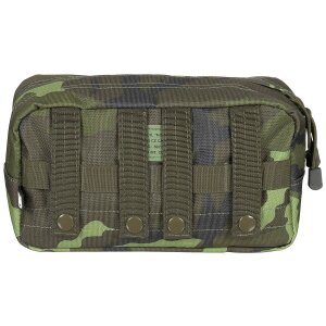 Sacoche de camping multi-usages, "MOLLE", grande, M 95 CZ camouflage