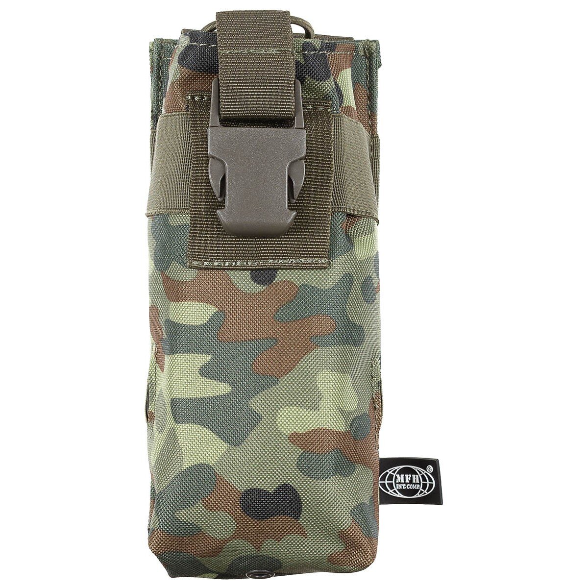 Borsa per radio da trekking, "MOLLE", flecktarn