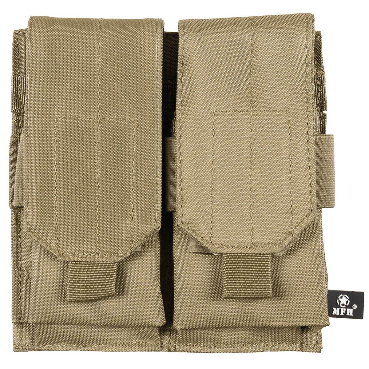 Ammo Pouch, double, "MOLLE", coyote tan