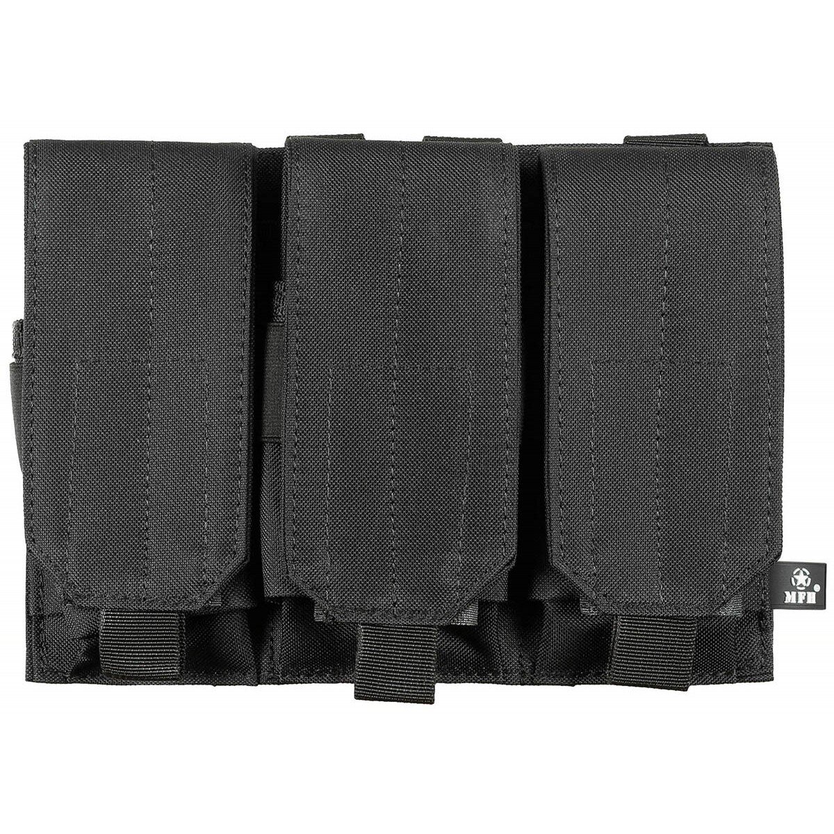 Ammo Pouch, triple, "MOLLE", black