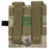 Sacoche pour chargeur Outdoor, 2 compartiments, petite, MOLLE, operation-camo