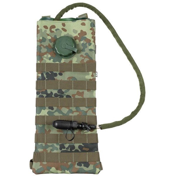 système dhydratation, "MOLLE", 2,5 l, avec poche TPU, camouflage