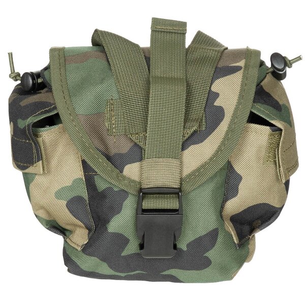 sacoche pour gourde, "MOLLE", woodland