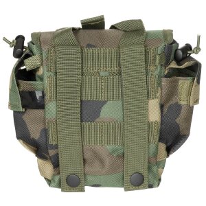 sacoche pour gourde, "MOLLE", woodland