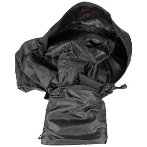 Sac à vêtements de camping, pliable, noir