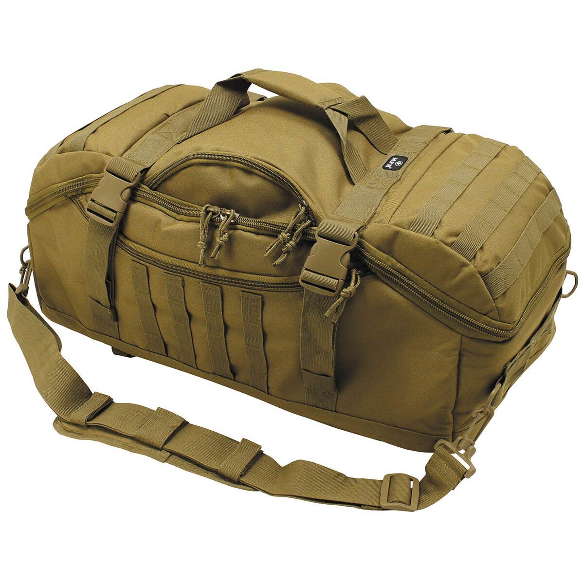 Backpack Bag, "Travel", coyote tan