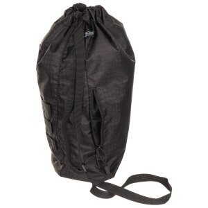 Sac de sport de camping, "OctaTac", noir