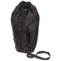 Sac de sport de camping, "OctaTac", noir