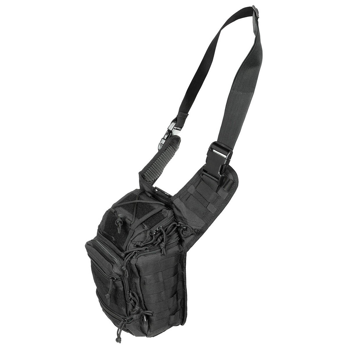 Sac à bandoulière Outdoor, Deluxe, noir