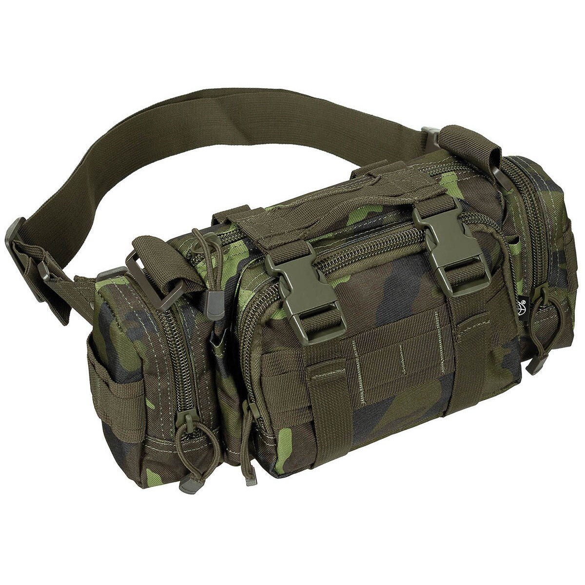 Hip- and Shoulder Bag,  M 95 CZ camo