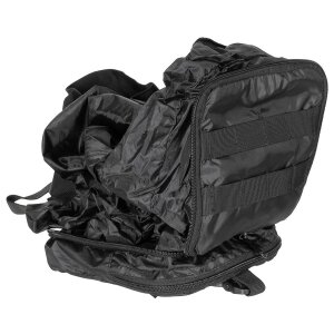 Sac à dos, pliable, noir