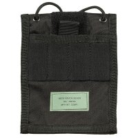 Sac poitrine de camping, noir