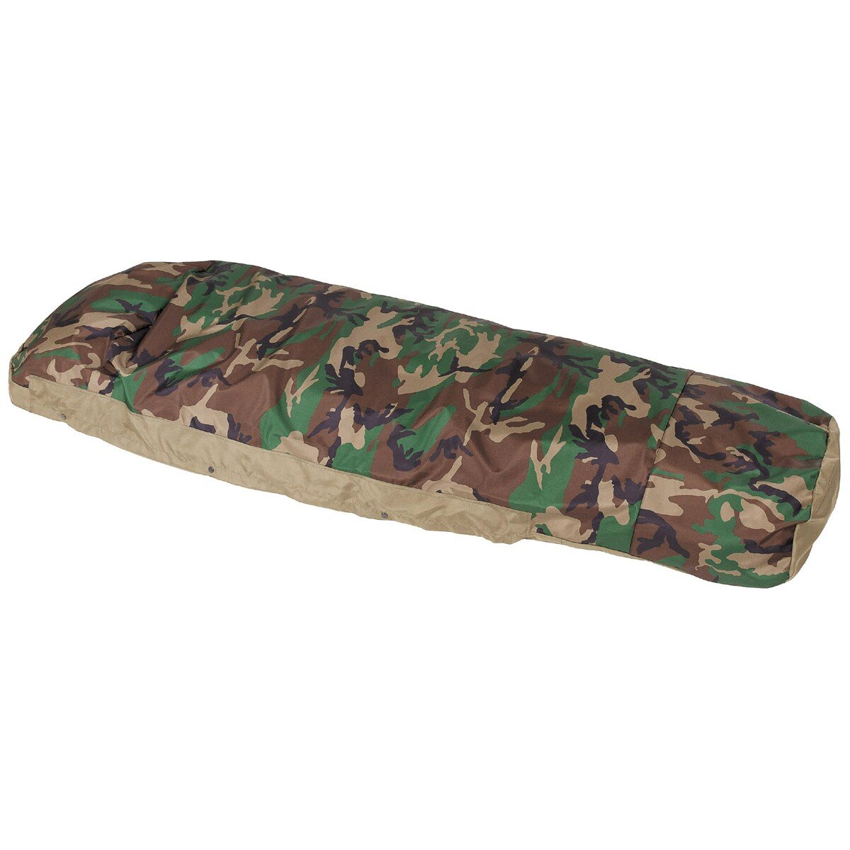 Sleeping Bag Cover, Modular, 3-Layer Laminate, woodland