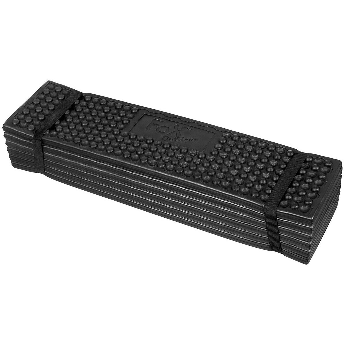 Matelas thermique, pliable, noir