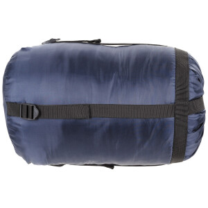 Sac de couchage momie, bleu, garnissage 2 couches