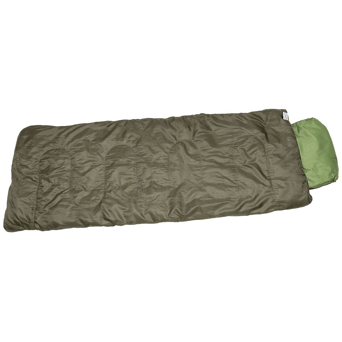 Israeli Pilots Sleeping Bag, OD green, 2-layer filling