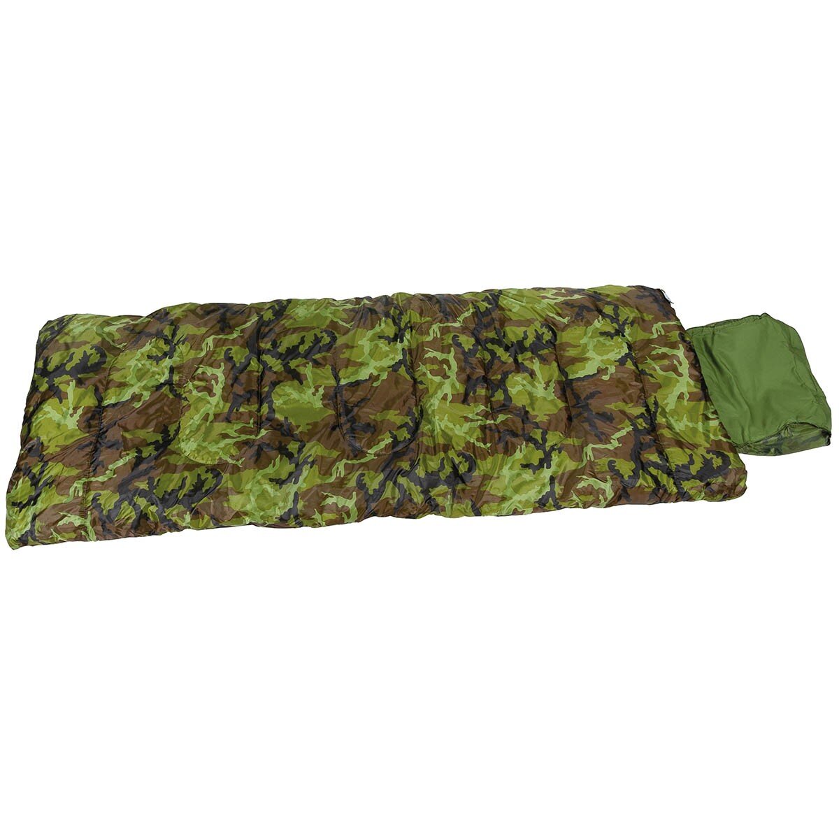 Israeli Pilots Sleeping Bag, M95 CZ camo, 2-layer filling