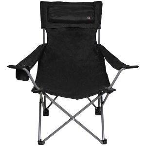Chaise de camping, &quot;Deluxe&quot;, noir,...