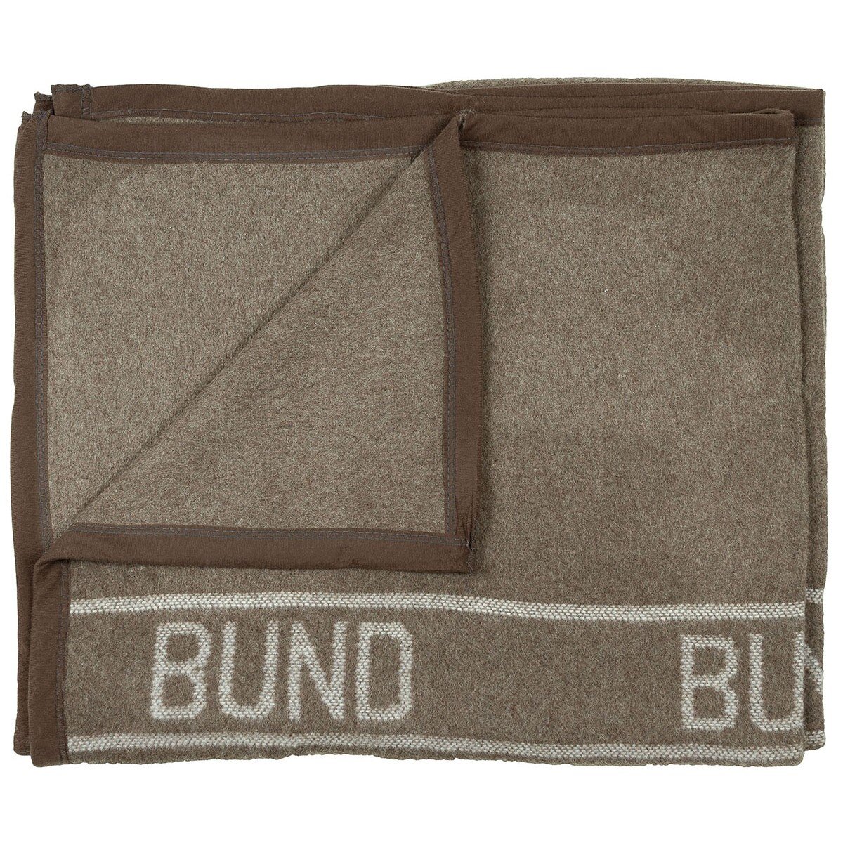 Bundeswehr couverture de laine Outdoor, marron, env. 220...