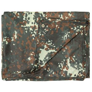 Tarp Bâche multi-usages camouflage, env. 200 x 300 cm