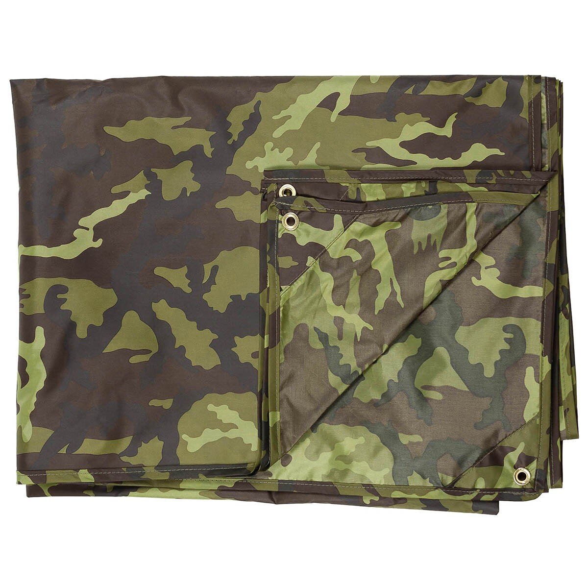 Tarpaulin, "Tarp", M 95 CZ camo, ca. 300 x 300 cm