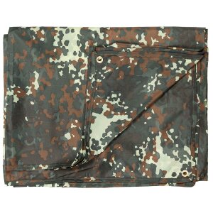 Tarp B&acirc;che multi-usage camouflage, env. 300 x...
