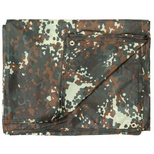 Tarp Bâche multi-usage camouflage, env. 300 x 400 cm