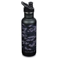 Bouteille, Klean Kanteen, camouflage, simple paroi, acier inoxydable, env.800 ml