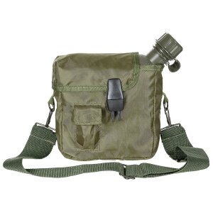 US Canteen, angular, with cover, OD green, 2 Qt