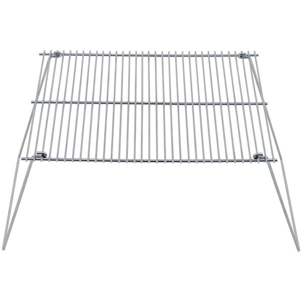 Grille de cuisson, acier, pliable