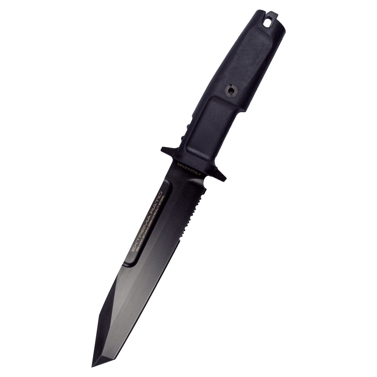 Coltello da esterno Fulcrum nero, Extrema Ratio