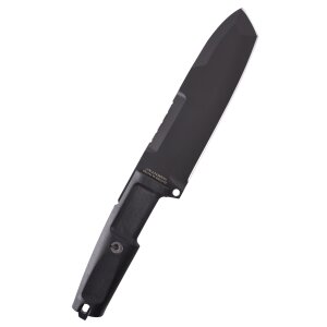 Couteau Outdoor Ontos avec kit de survie, noir, Extrema...