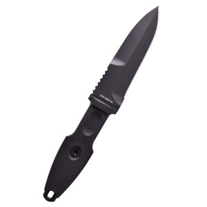 Couteau dextérieur Pugio Single Edge noir, Extrema...