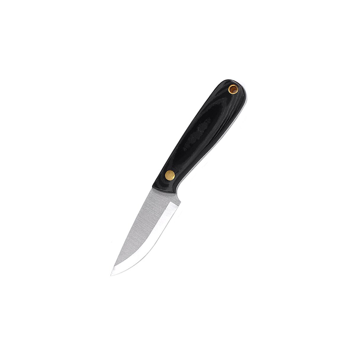 Brisa Necker 70 - Black micarta, Scandi