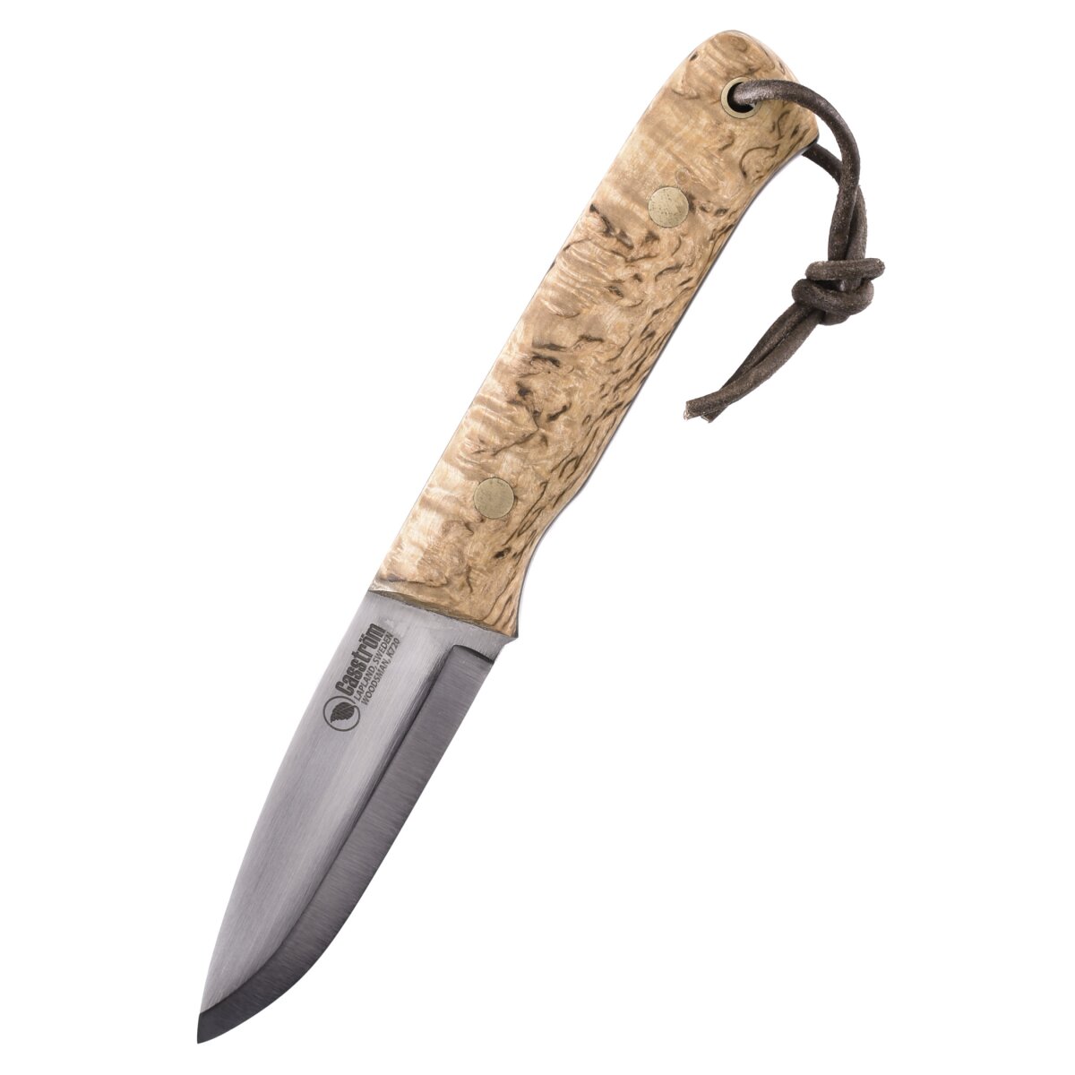 Couteau Outdoor Woodsman, bouleau madré,...