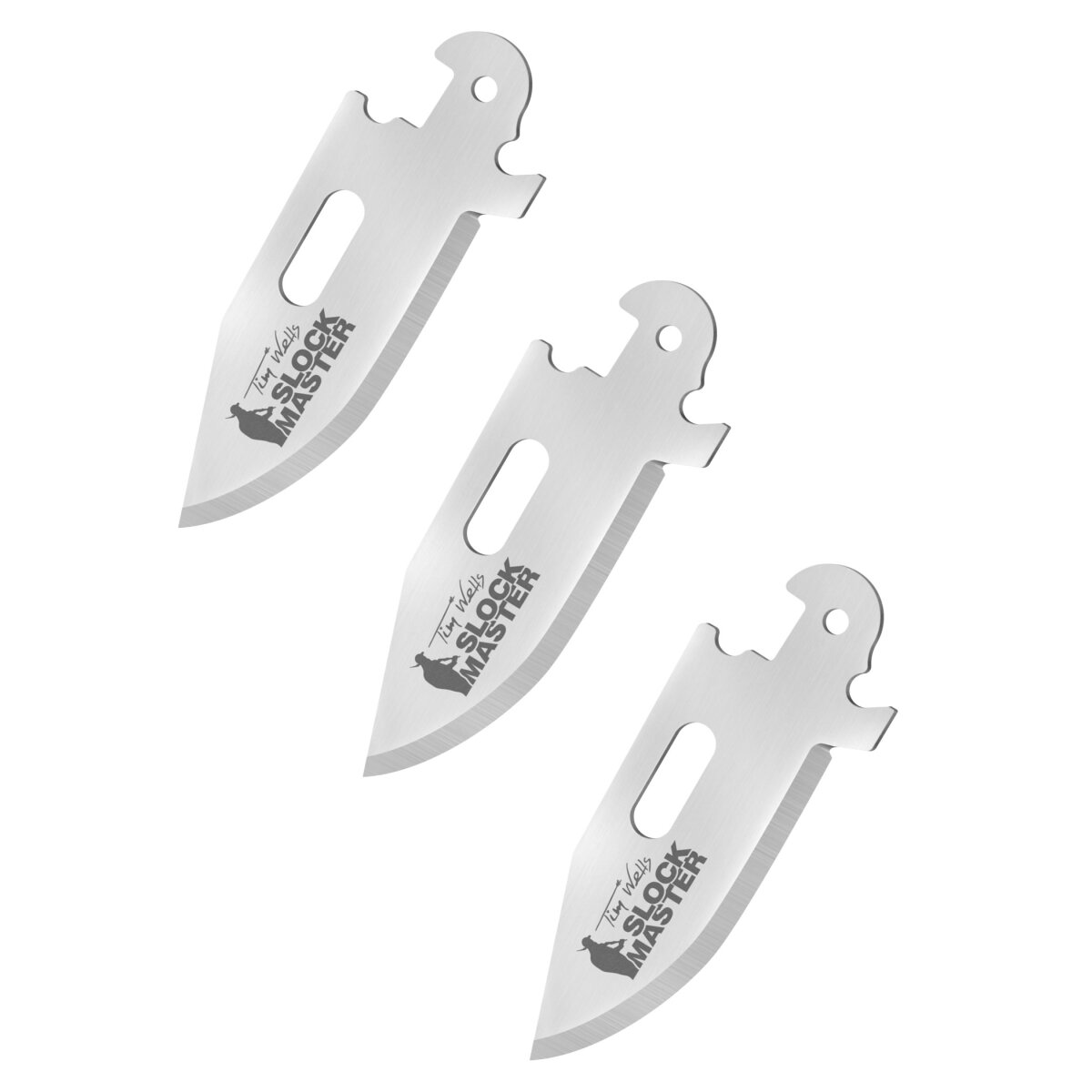 Click-N-Cut replacement blades, clip point, pack of 3