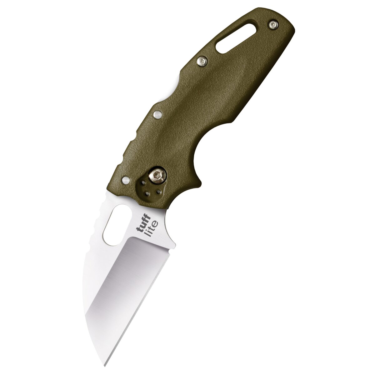 Pocket knife Tuff Lite, Smooth edge, Olive green