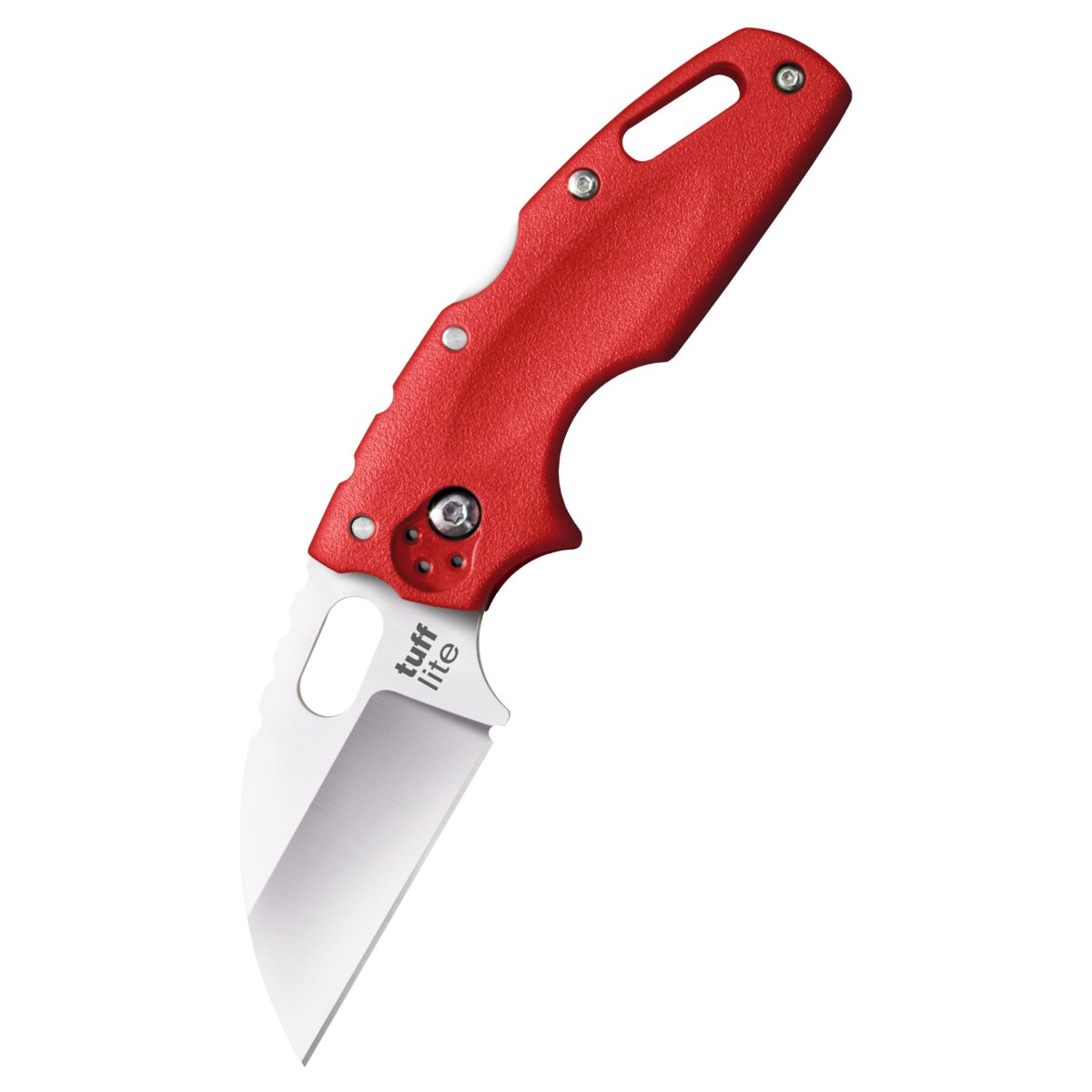 Coltello tascabile Tuff Lite, bordo liscio, rosso