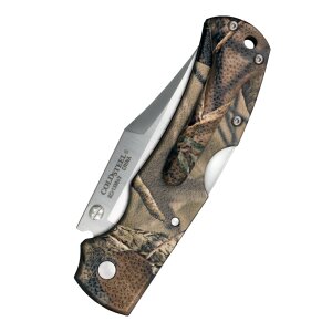 Couteau de poche Double Safe Hunter, camo, avec clip en...