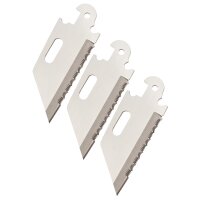 Lames de rechange Click-N-Cut, Standard, Dentées, paquet de 3