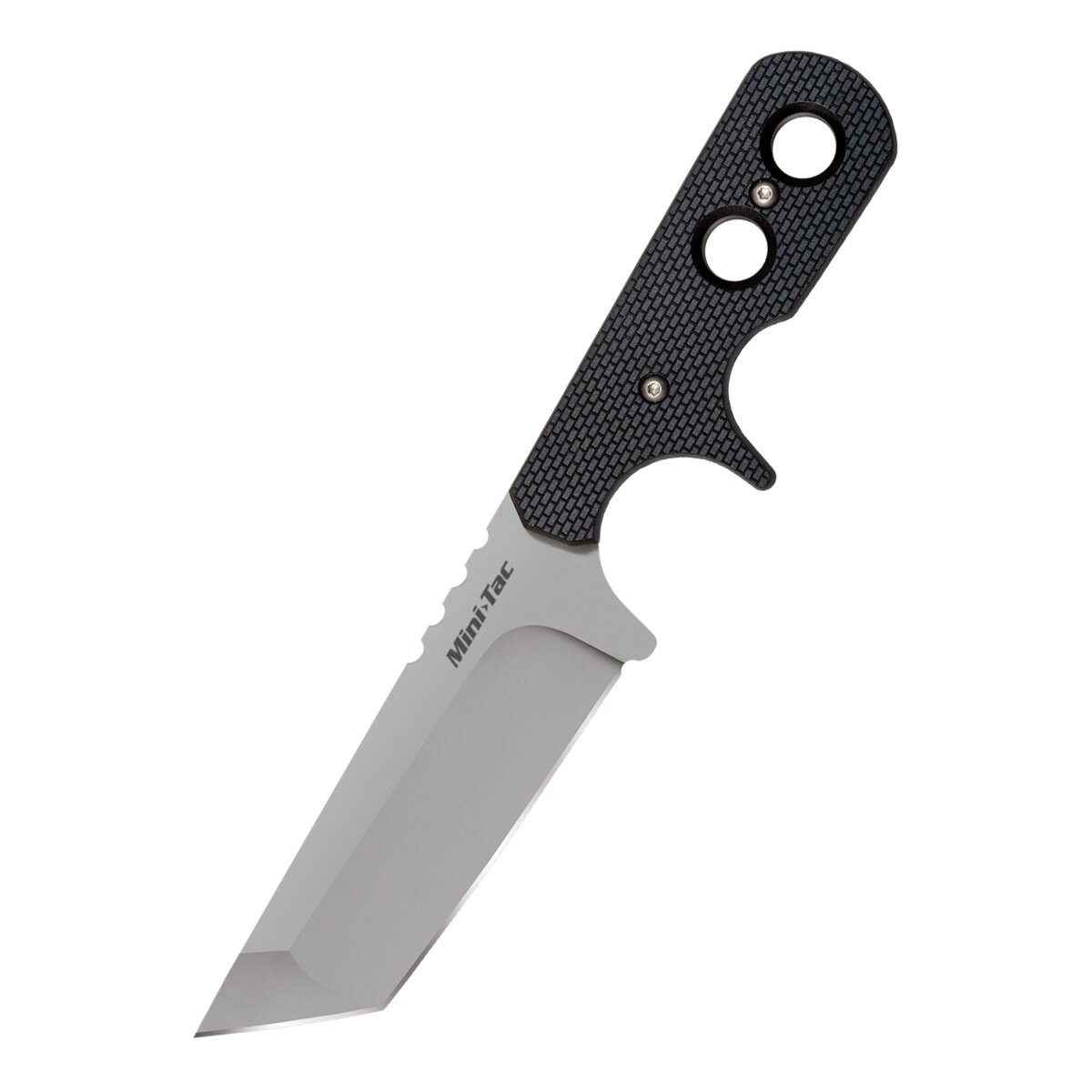 Mini Tac Tanto, Halsmesser mit glatter Klinge