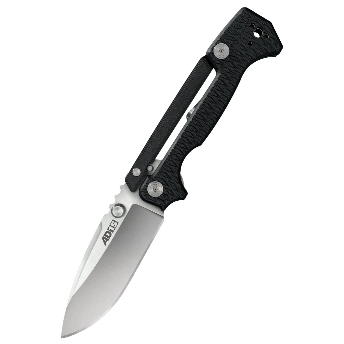 Coltello tascabile AD-15 con manico nero