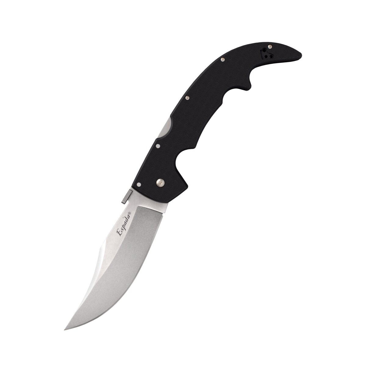 Couteau de poche G-10 Espada, Large, AUS 10A, noir