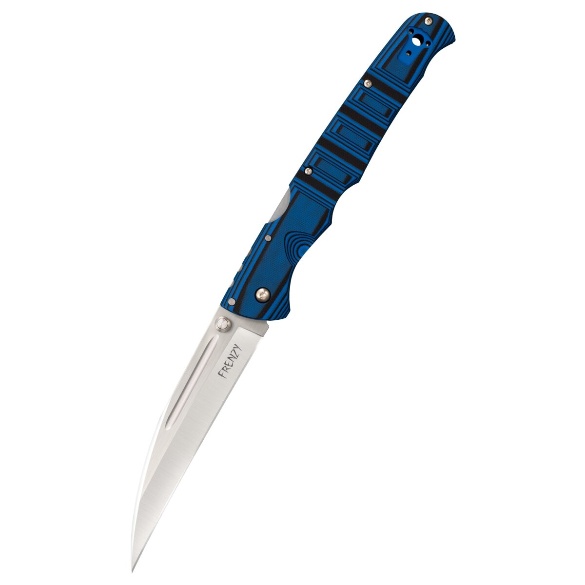 Coltello Frenzy II, S35VN, blu/nero