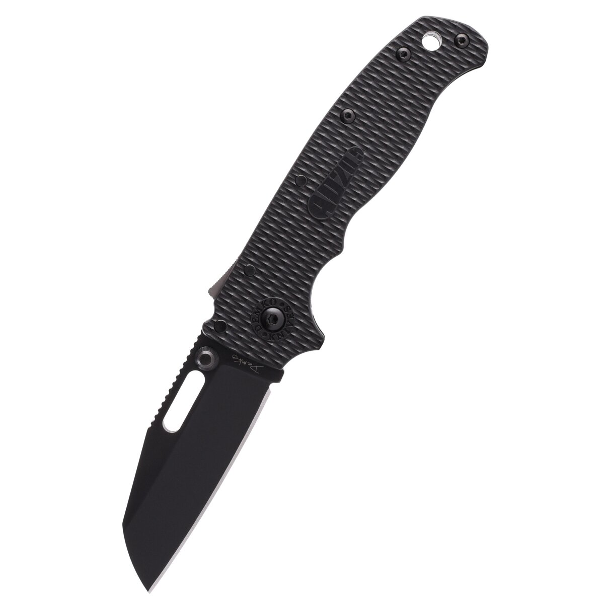 Pocket knife Demko AD20.5 Shark Foot, Black, DLC