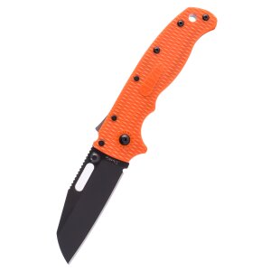 Couteau de poche Demko AD20.5 Shark Foot, Orange, DLC