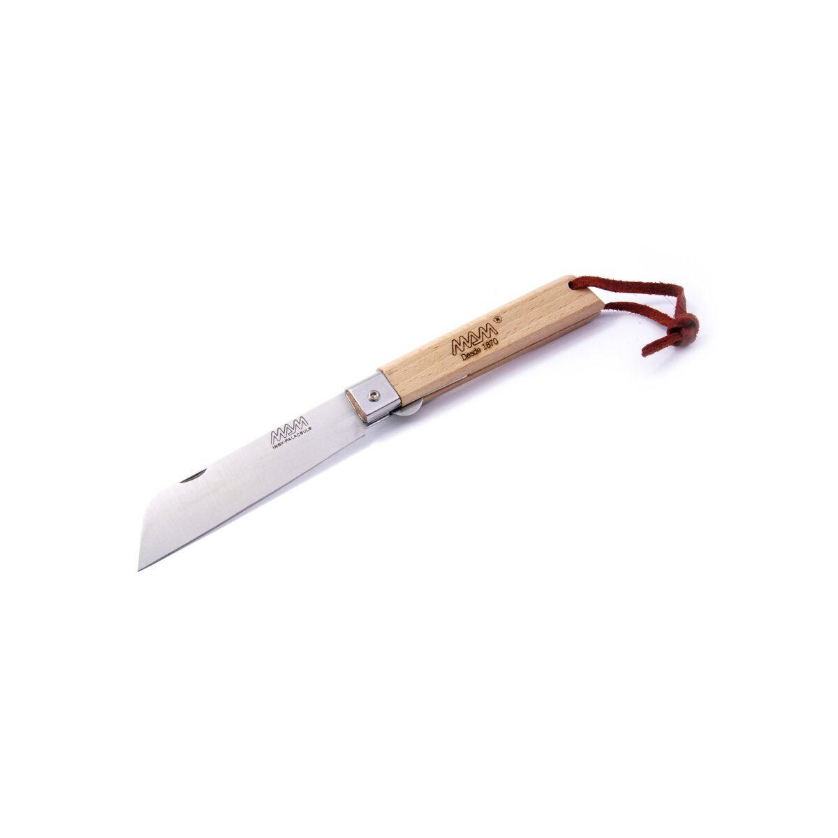 Coltello tascabile con lama a piede di pecora + linerlock